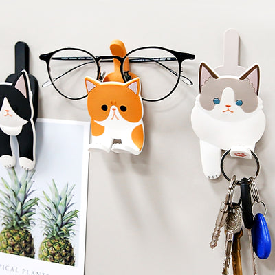 Toyo Case Magnetic Hook Clip Cat Series Hachiware Cat