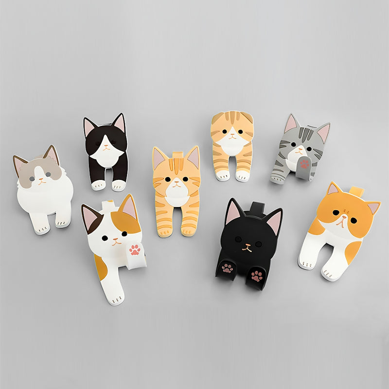 Toyo Case Magnetic Hook Clip Cat Series Mackerel Tabby Cat