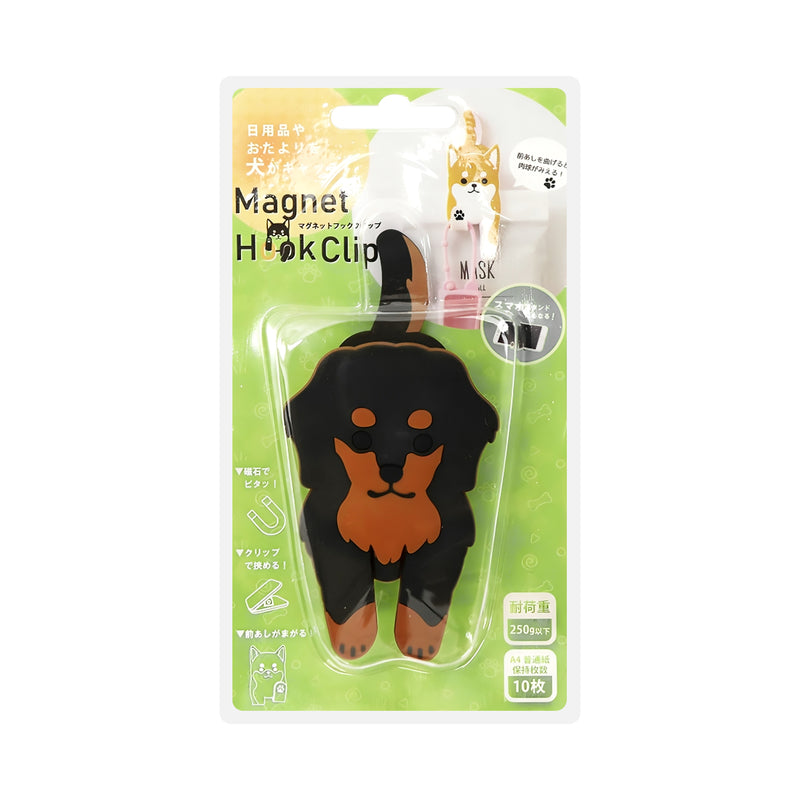 Toyo Case Magnetic Hook Clip Dog Series Miniature Dachshund