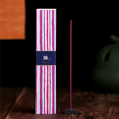 KAYURAGI Japanese Cypress Incense 40 sticks Wisteria