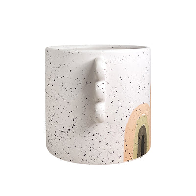 Apsida Ceramic Planter & Pot with Handles 13cm
