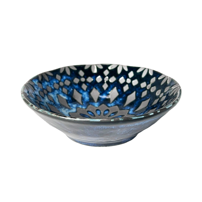 Japanese Side Bowl 11cm Zahra Ocean Blue