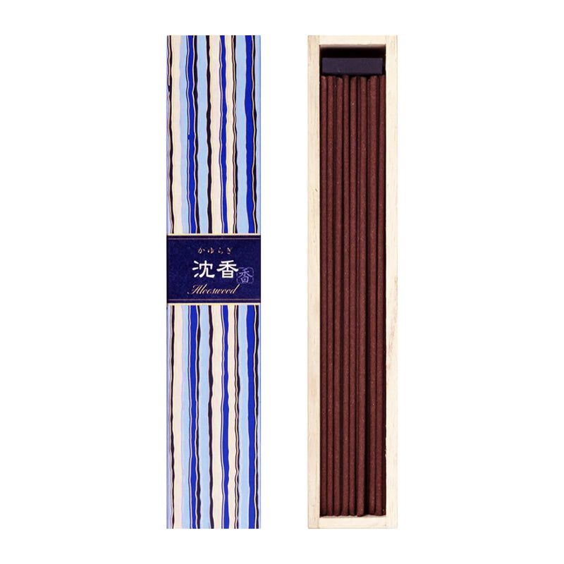 KAYURAGI Japanese Cypress Incense 40 sticks Aloeswood