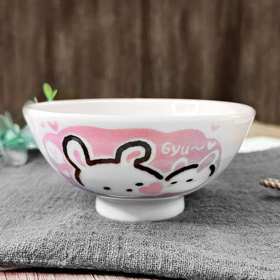 Japanese Ceramic Side Bowl 10.5cm Bunny Gyu