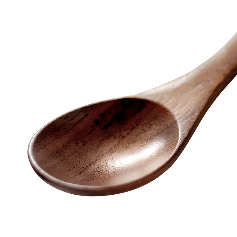 Natural Wooden Soup Spoon Made In Japan