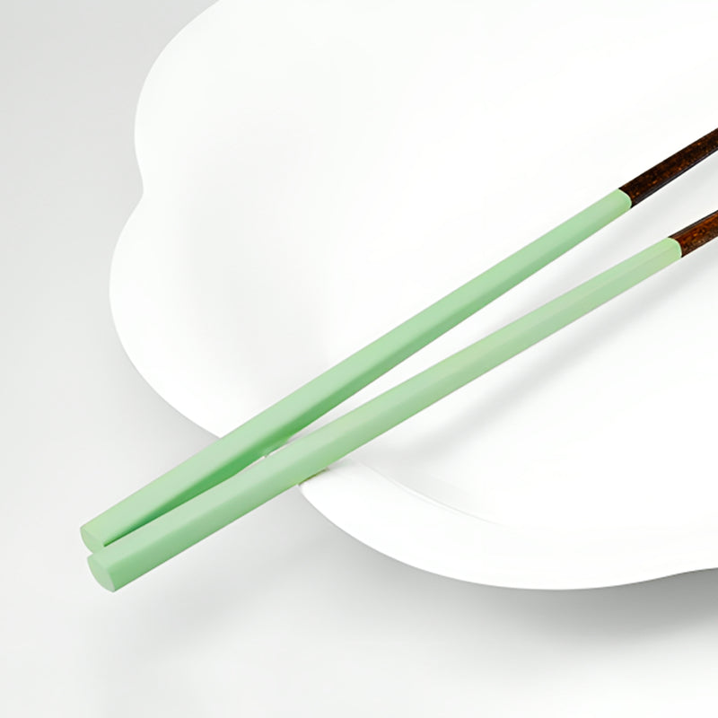 Natural Wood Chopsticks Light Green 27cm Made In Japan