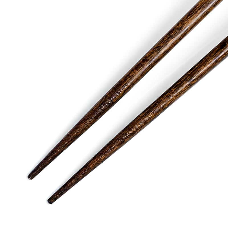 Natural Wood Chopsticks Mustard 27cm Made In Japan