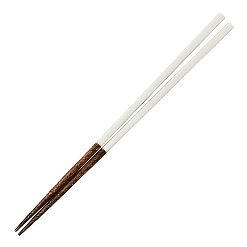 Natural Wood Chopsticks White 27cm Made In Japan