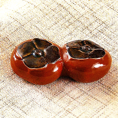 Handcrafted Persimmons Chopstick Holder Rest Mino Ware Made In Japan