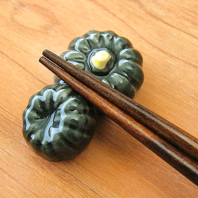 Handcrafted Pumpkins Chopstick Holder Rest Mino Ware Made In Japan