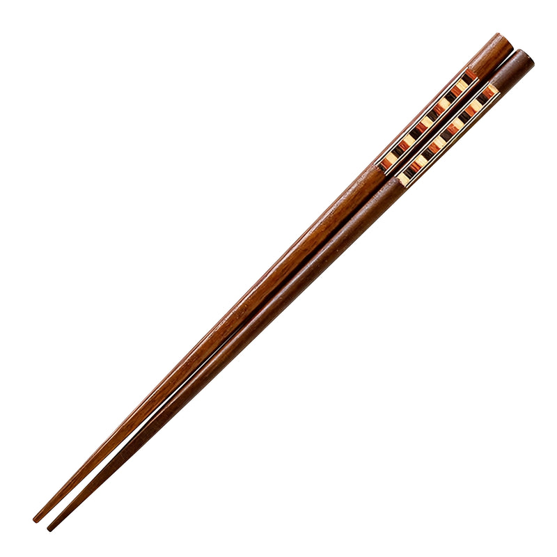 Natural Wood Chopsticks Pointed Persian A 22.5cm Made In Japan