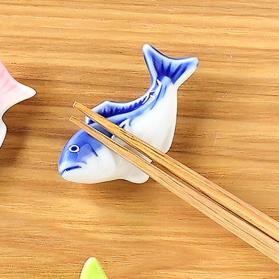 Handcrafted Fish Chopstick Holder Rest Mino Ware Made In Japan