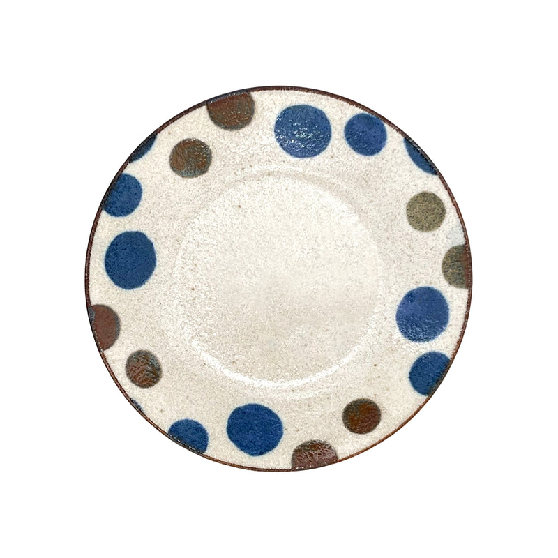 Japanese Ceramic Pasta Plate PAIKAJI 18.5cm Monogatari