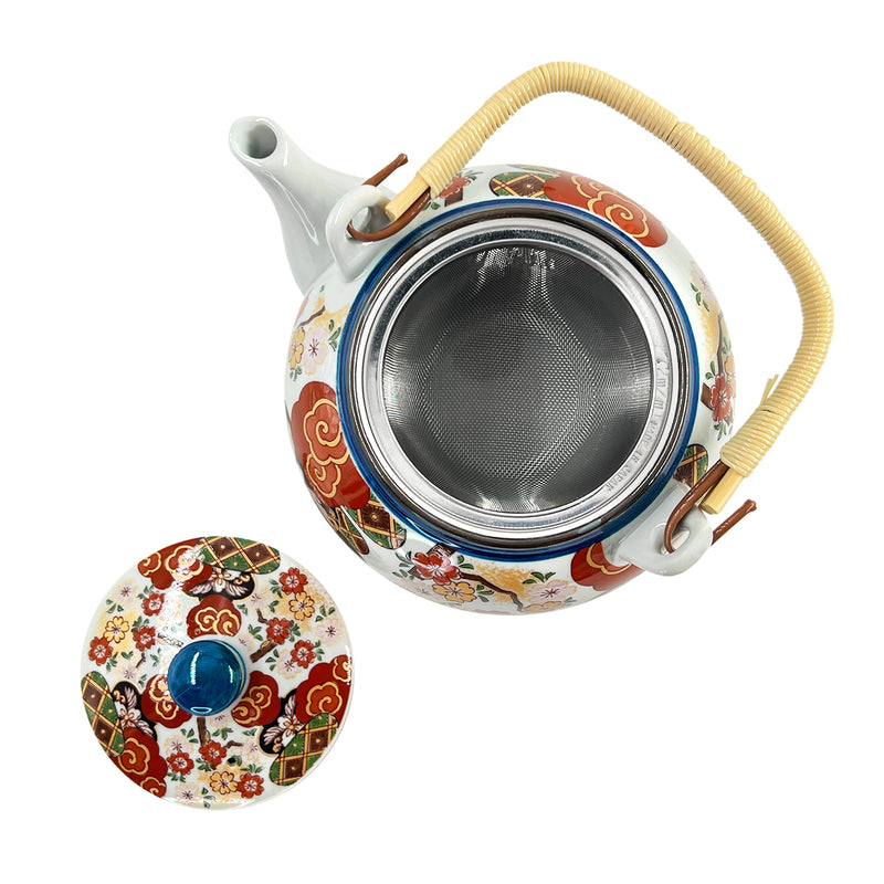 Japanese Traditional Tea Pot Handcrafted 昔の夢の色
