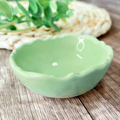 Japanese Ceramic Sauce Dish Mint 7.5cm