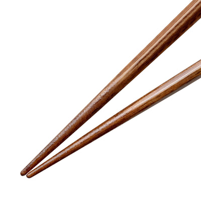 Natural Wood Chopsticks Cologne Brown 23cm Made In Japan