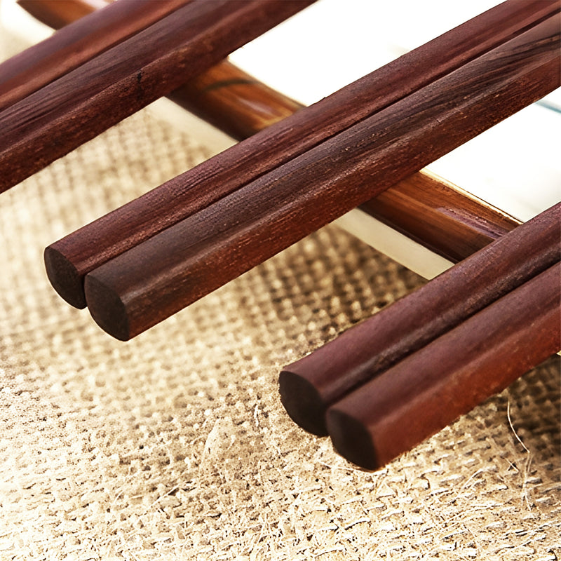 Natural Wood Chopsticks Tetsugoku Yugaya 22.5cm Made In Japan