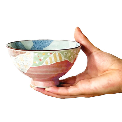 Japanese Ceramic Rice Bowl 11.5cm Nitori