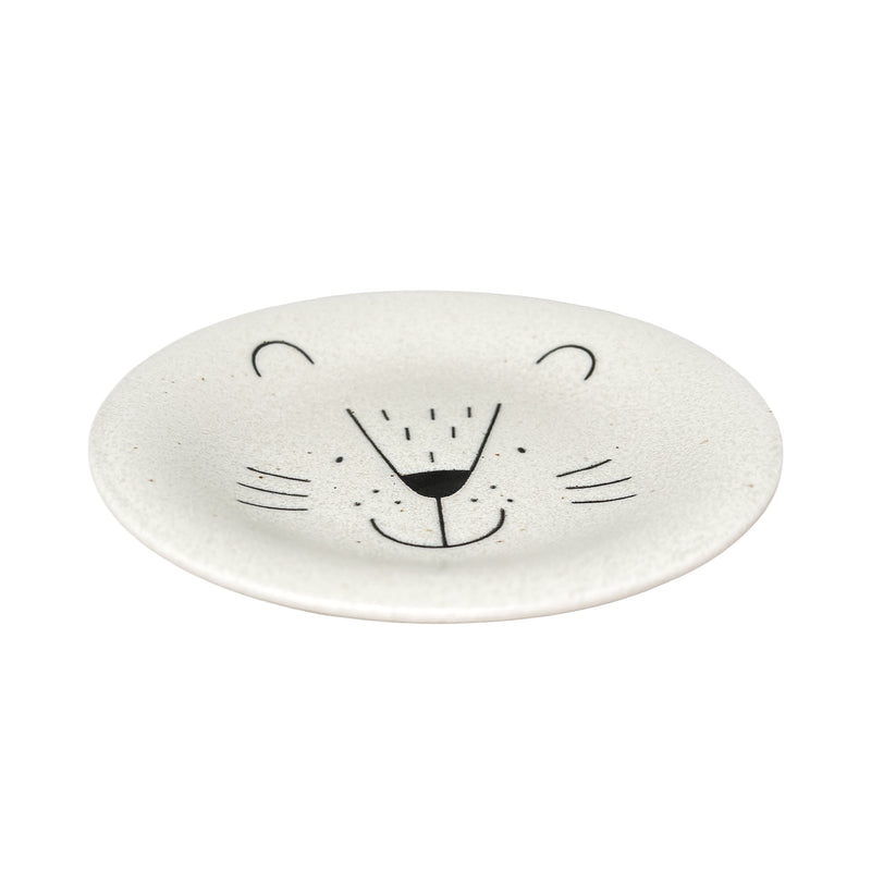 Japanese Side Plate 16.5cm MOGUMOGU Cute Lion