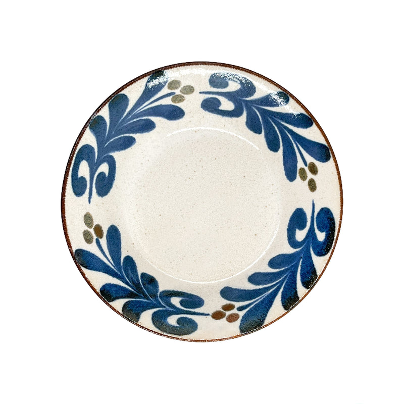 Japanese Ceramic Side Plate PAIKAJI 16cm Wind