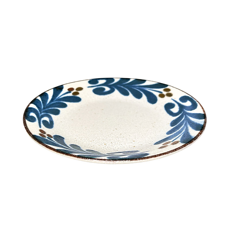 Japanese Ceramic Side Plate PAIKAJI 16cm Wind