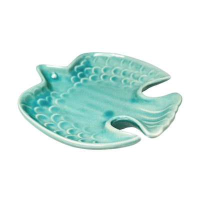 Minorutouki Dinky Sauce Dish 120 Tri Shaped Plate Turquoise