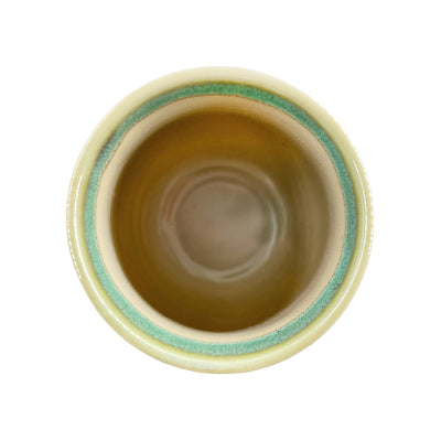 Japanese Ceramic Tea Cup Emerald Enchantment 250ml