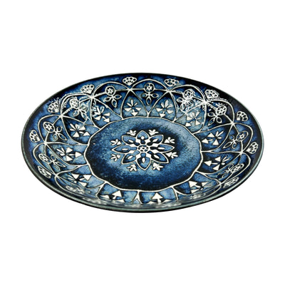 Blue-and-whtie Porcelain Plate Large