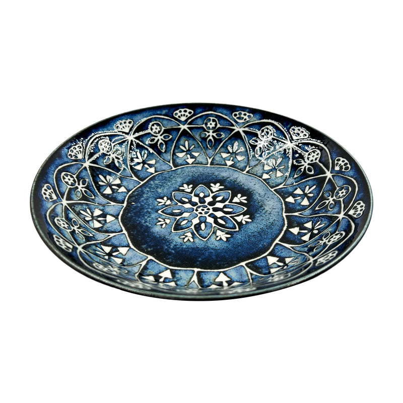 Blue-and-whtie Porcelain Plate Large