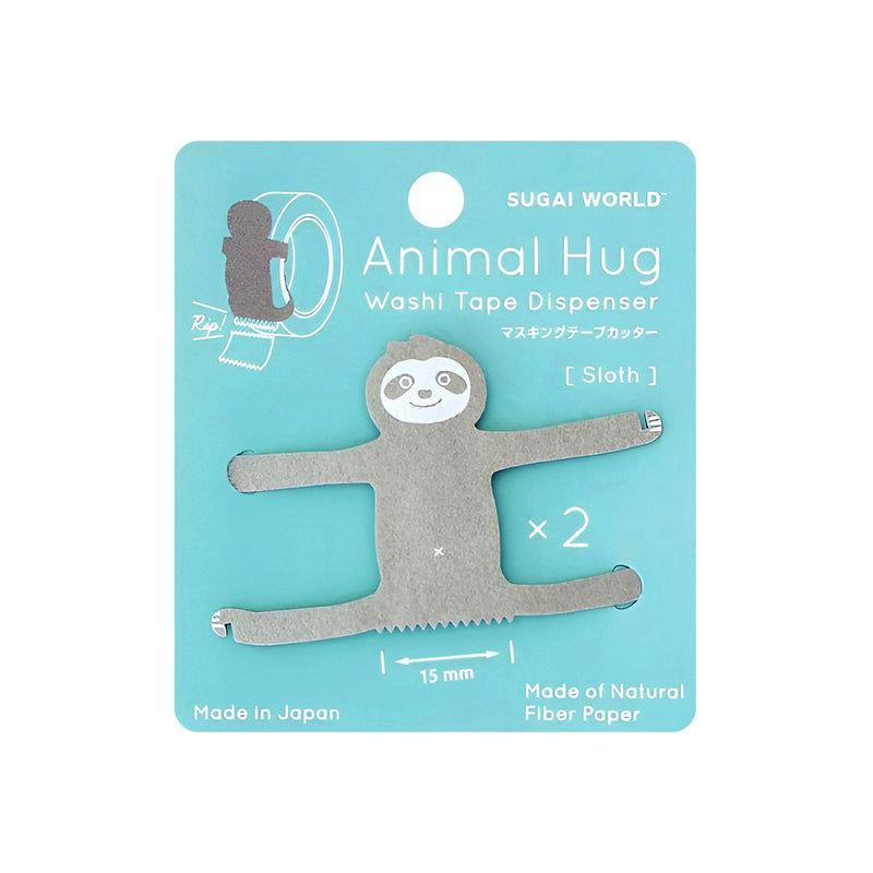 Animal Hug Tape Cutter Series Sloth