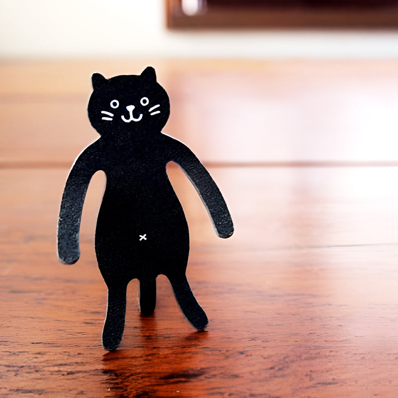 Clip Family Series Bookmark Black Cat