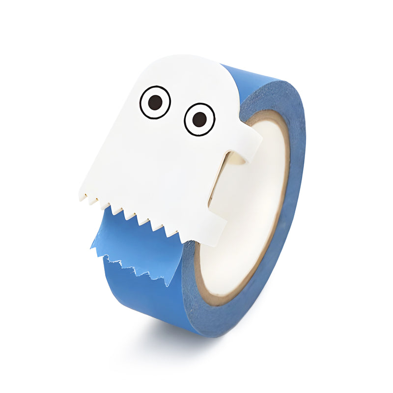 Monster Hug Series Portable Washi Tape Cutter Phone Holder White