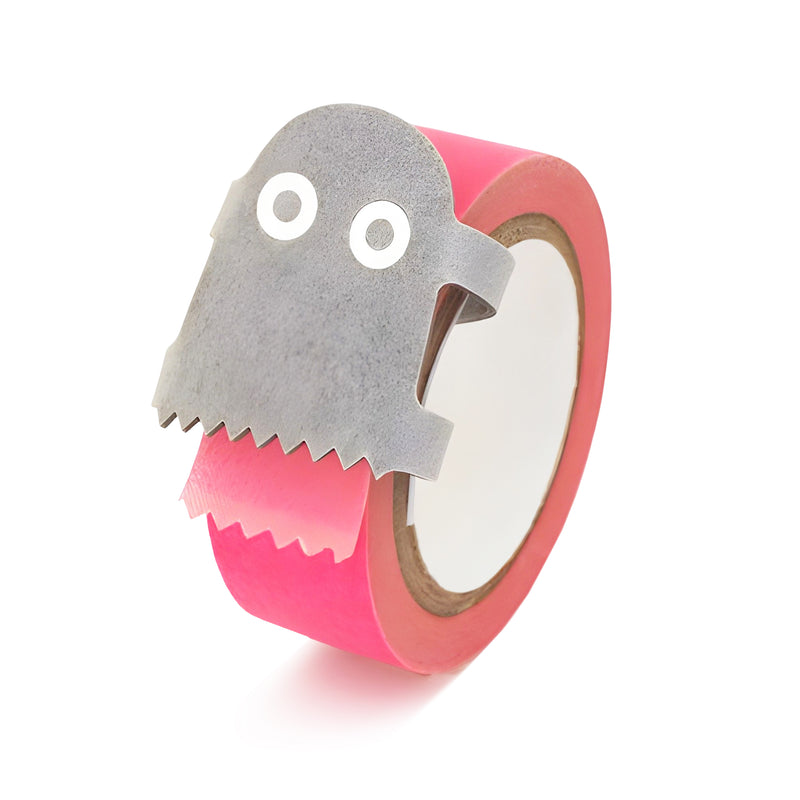 Monster Hug Series Portable Washi Tape Cutter Phone Holder Grey