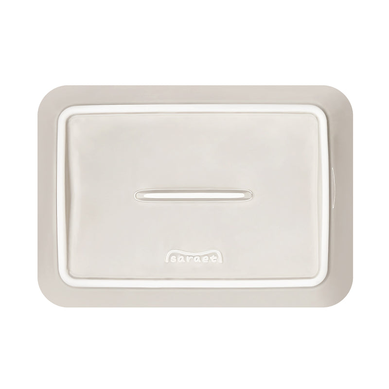 Alta Saraet Series Meat Plate Grey