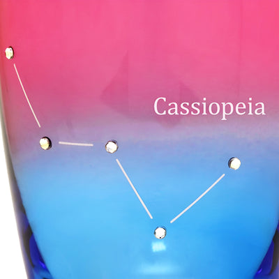 Soda Glass Starry Sky Morning Cassiopeia