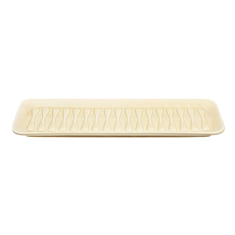 Alta Saraet Series Fish Plate Yellow