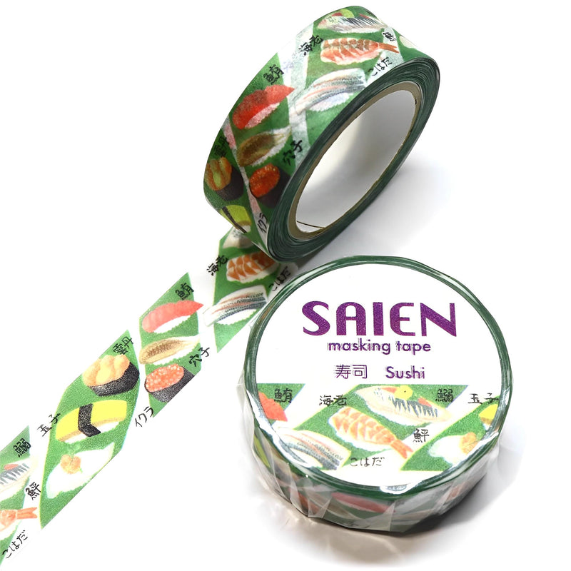 Saien Masking Tape Series Sushi
