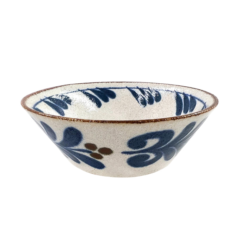 Japanese Ceramic Cereal Bowl PAIKAJI 13.5cm Wind