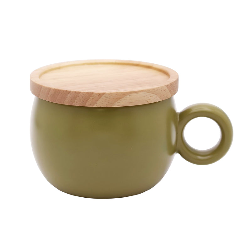 Poto Tea Cup Mug O Series Green