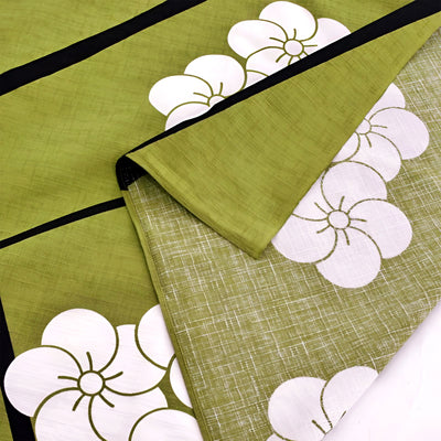 Furoshiki Bag Decorative Cloth Yariume Green