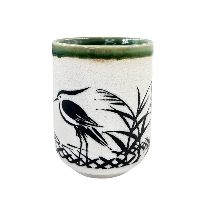 Japanese Tea Cup Crane By The River 300ml
