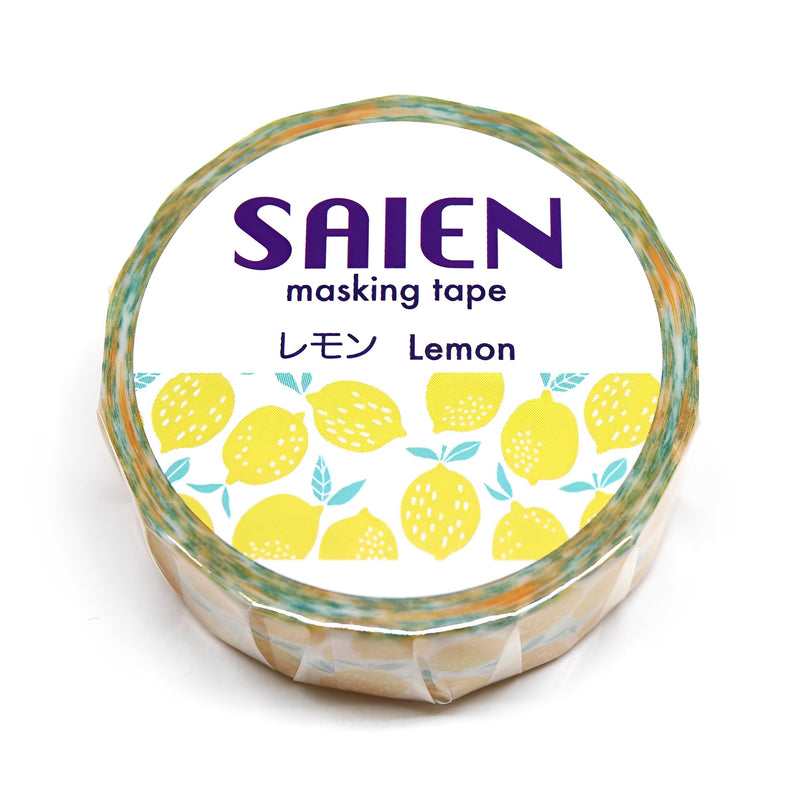 Saien Masking Tape Series Lemon