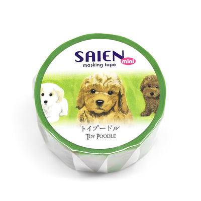 Saien Masking Tape Series Toy Poodle