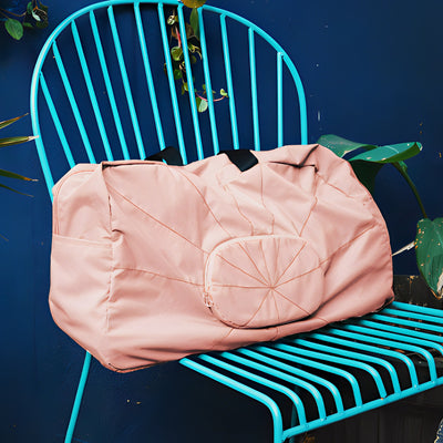 Urban Forest Foldable Duffle Bag Sakura Pink