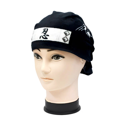 Japanese Traditional Bandana Head Terry Towel 85cm Ninja