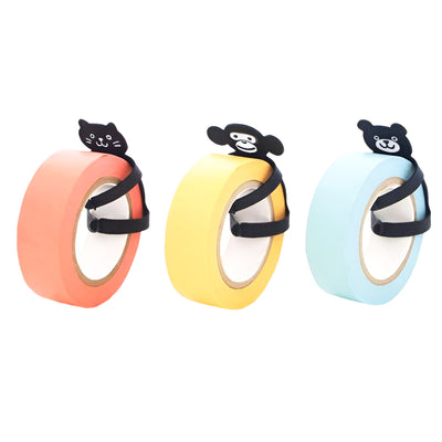 Animal Hug Tape Cutter Series Black Cat