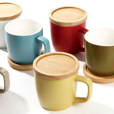 Poto Tea Cup Mug D Series Green