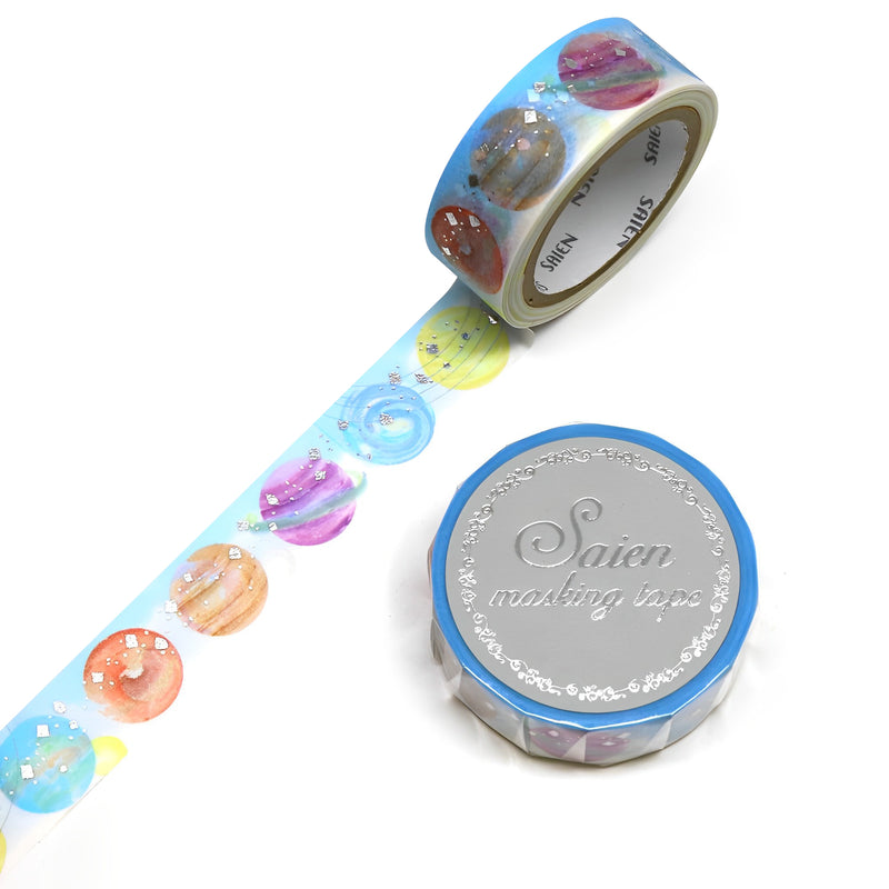 Saien Masking Tape Series Planet