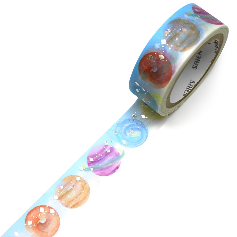 Saien Masking Tape Series Planet