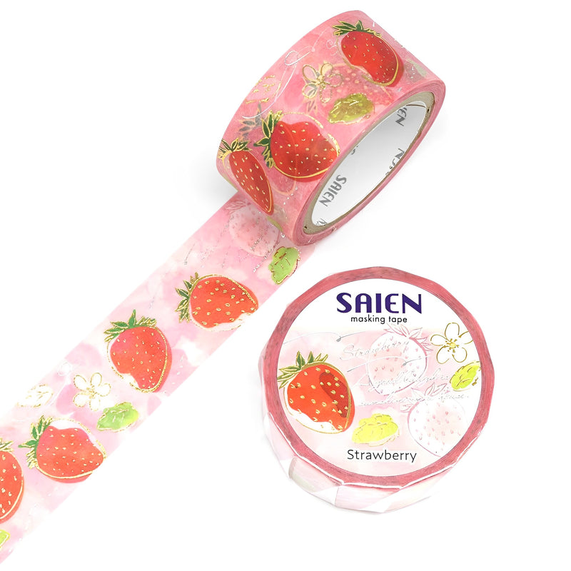 Saien Masking Tape Series Fruit Time Strawberry